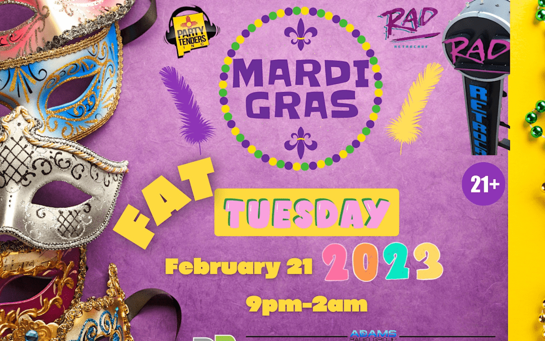 2023 Beads & Bling Mardi Gras Fat Tuesday at Rad